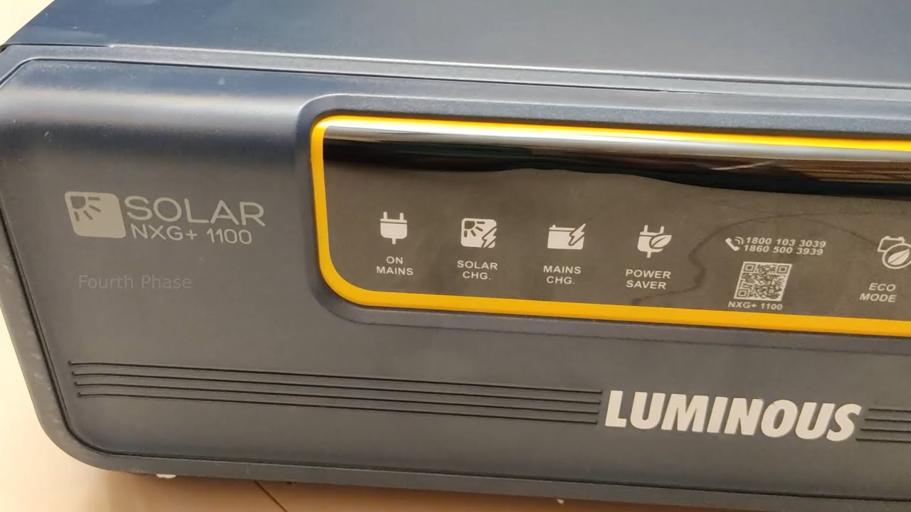 Luminous NXG+ 1100 Hybrid Solar Inverter Unboxing | Fourth Phase - Tamil