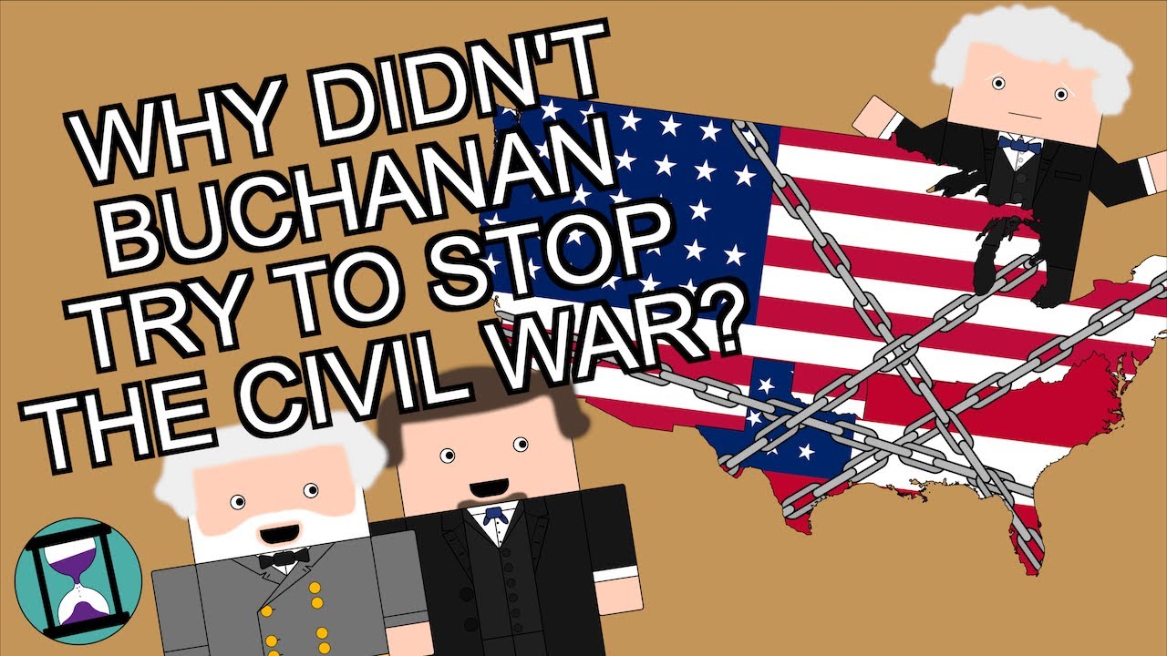 Why didn't Buchanan do more to stop the Civil War? (Short Animated Documentary)