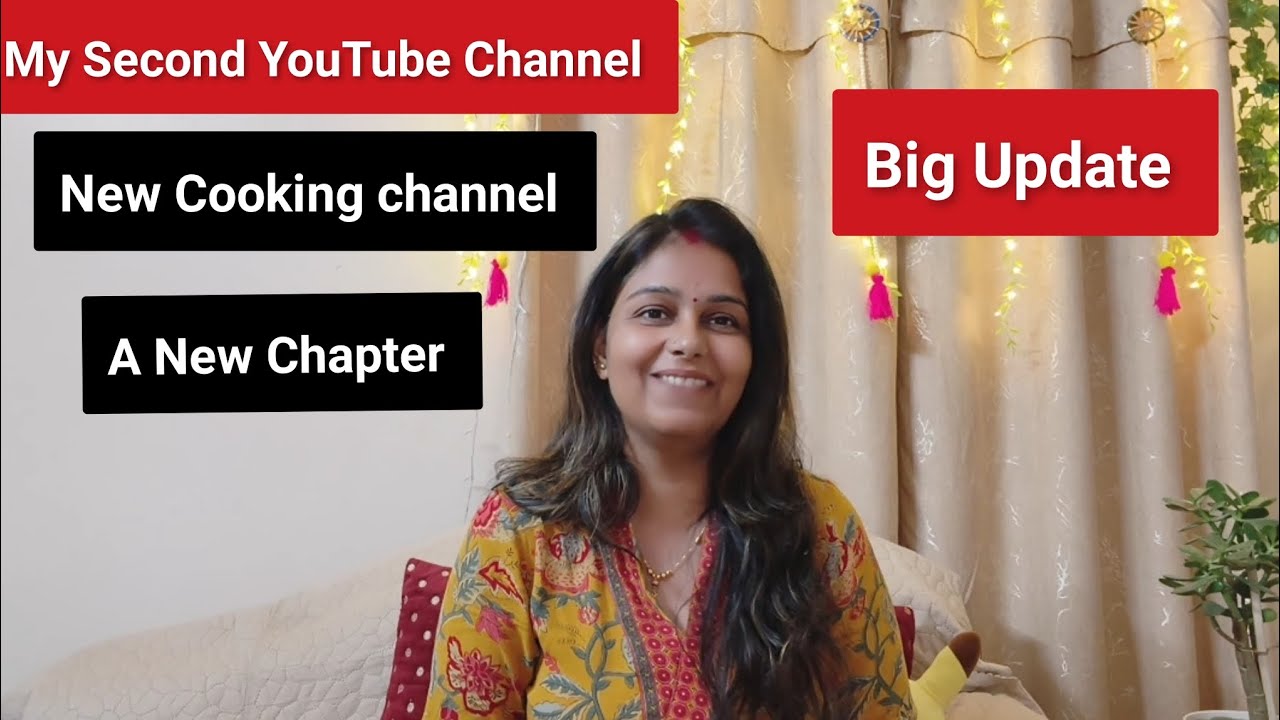 Why I Started a cooking Channel | Big Update| My New Channel Reveal 