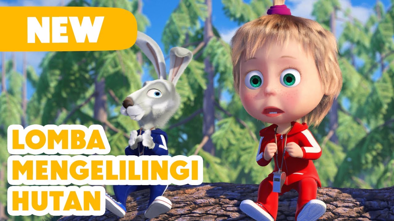 💥 Episode Baru 2025 💥 Masha dan Beruang 👧🐻 Lomba Mengelilingi Hutan 🚴‍♂️🥇(Episode 85)
