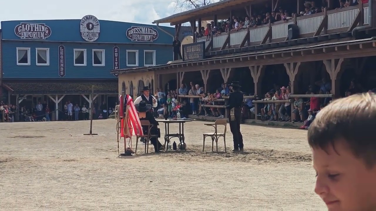 Western Show in Pullman City Harz