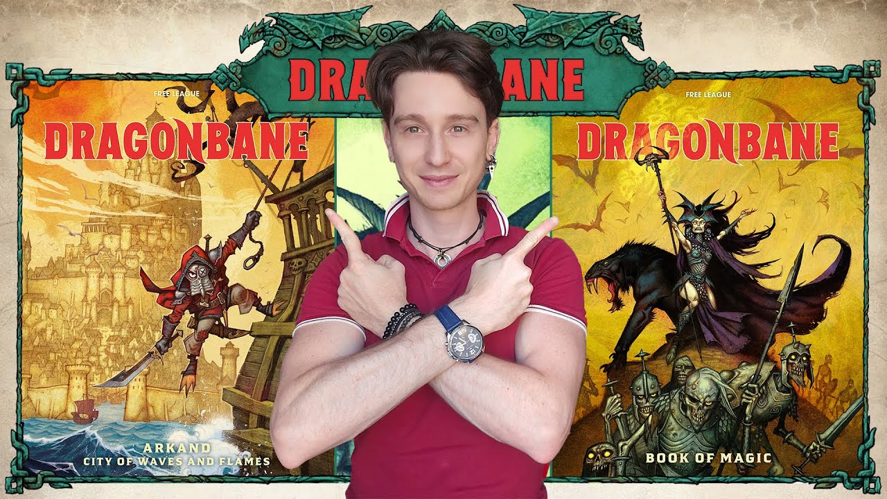 Due nuove espansioni per Dragonbane: Arkand e Book of Magic, il Kickstarter è live!