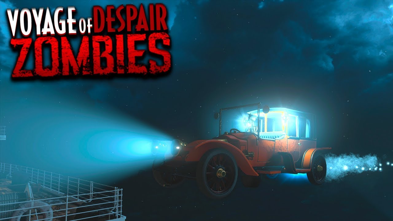 INSANE *NEW* FLYING CAR EASTER EGG ON 'VOYAGE OF DESPAIR' TUTORIAL/GUIDE (Black Ops 4 Zombies)