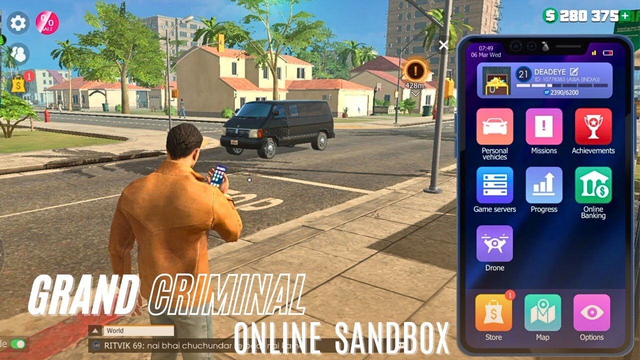 Grand Criminal Online: Sandbox (OPEN WORLD) Gameplay || Mission - illicit goods