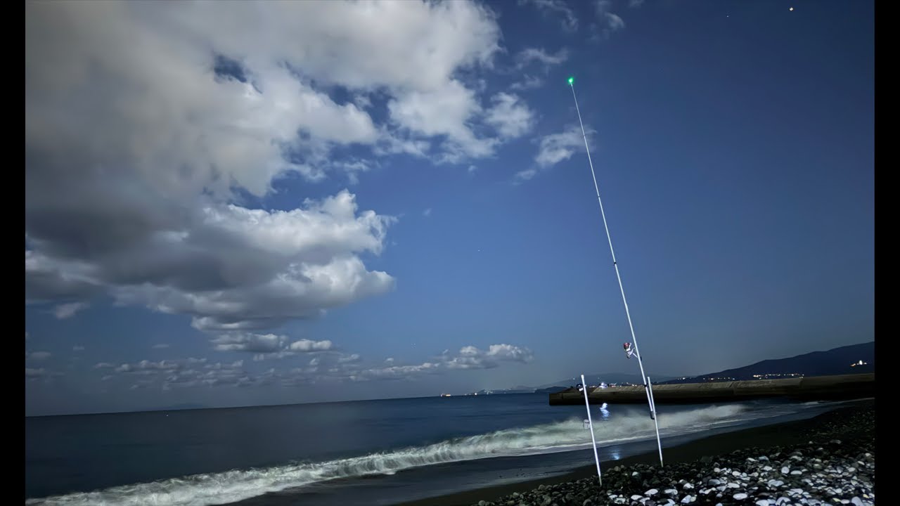 サーフで連日アジ釣りぶっこみサビキ