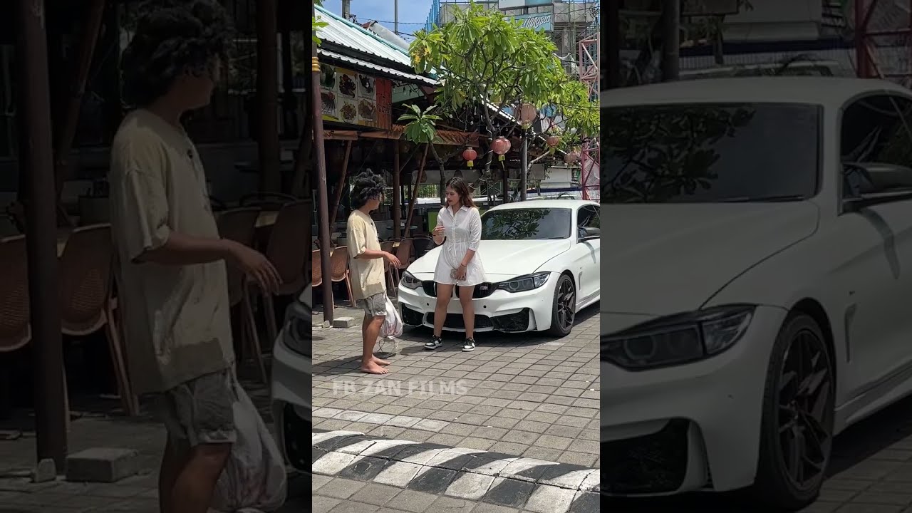 Ternyata Udah Cantik, Kakak ini Peduli Banget ke Gembel ini..