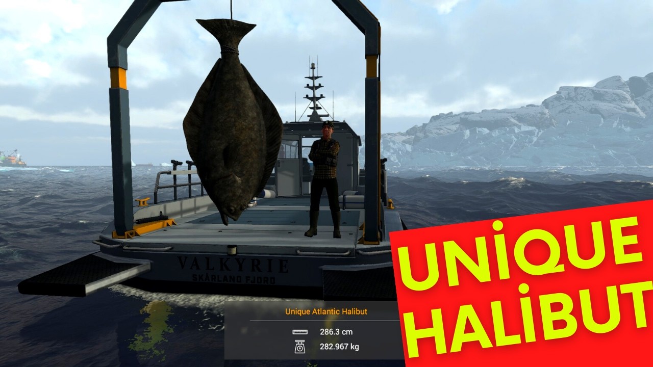 Fishing Planet Unique Atlantic Halibut - Skårland Fjord, Norway | Best XP & Best MONEY