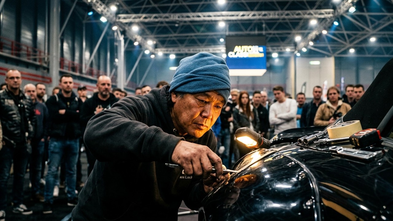 Акира Накай прибыл в Нидерланды | Автомобиль RWB Европа №16 представлен на сцене
