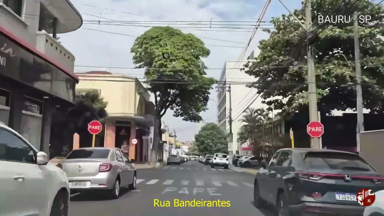Vídeo nº 91 - Bauru SP, 09.10.25 - Passeio pelas ruas da 