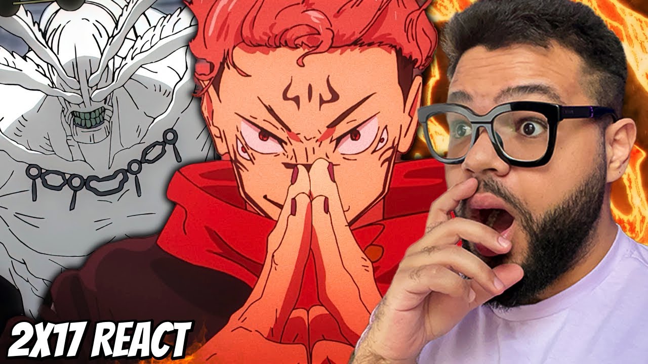 SUKUNA VS MAHORAGA! ISSO É PURA ARTE! JUJUTSU KAISEN Temporada 2 Episódio 17 REACT