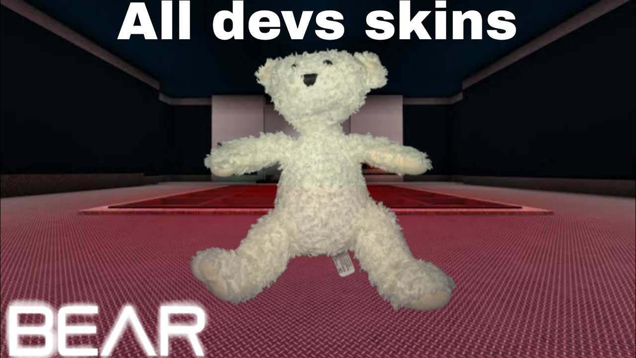 All new developers skins in bear alpha | Roblox