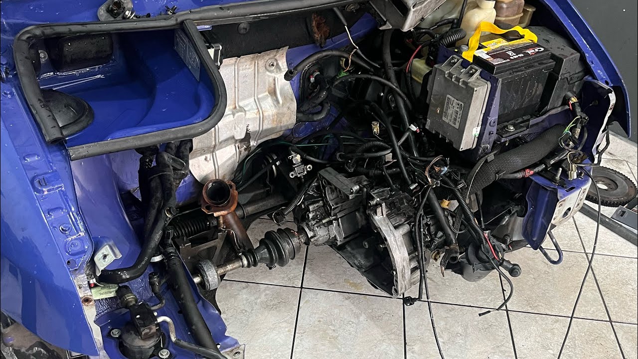 Montagem do motor C3G do Twingo!! 