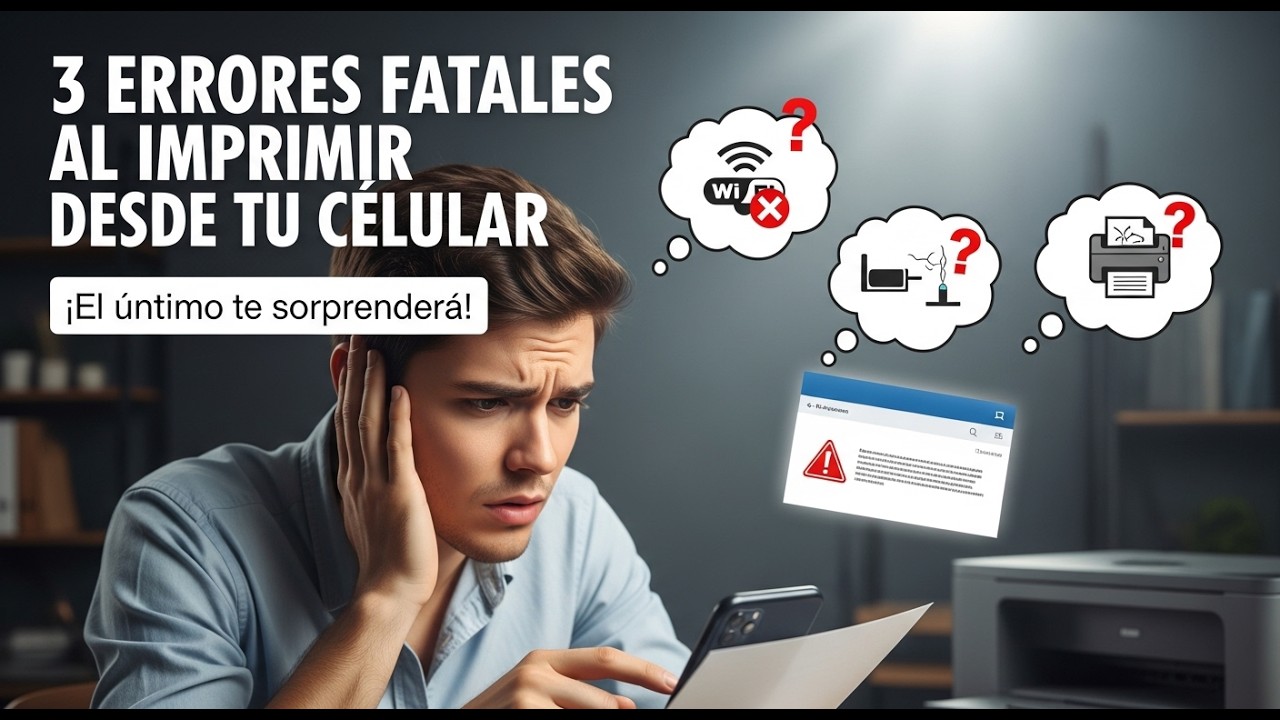 Informatica y Tutoriales ((Tema: COMO solucionar varios ERRORES al imprimir desde CELULAR)) (2025)