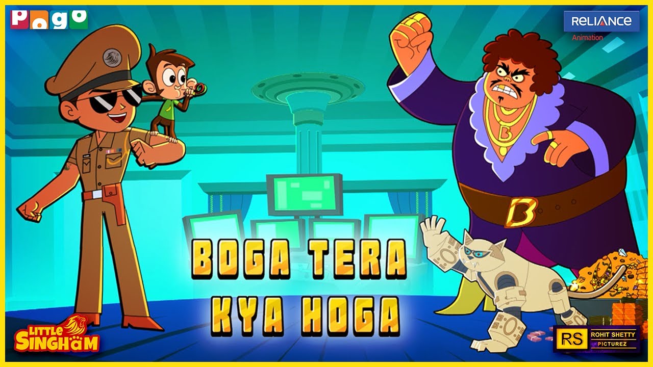 Little Singham vs. The GIANT Robot Cat!  | Who Will Win?