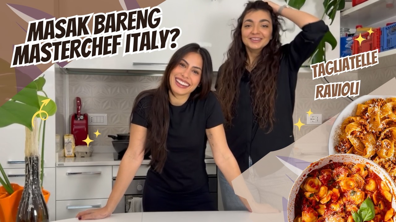 MASAK PASTA BARENG MASTERCHEF ITALY!!