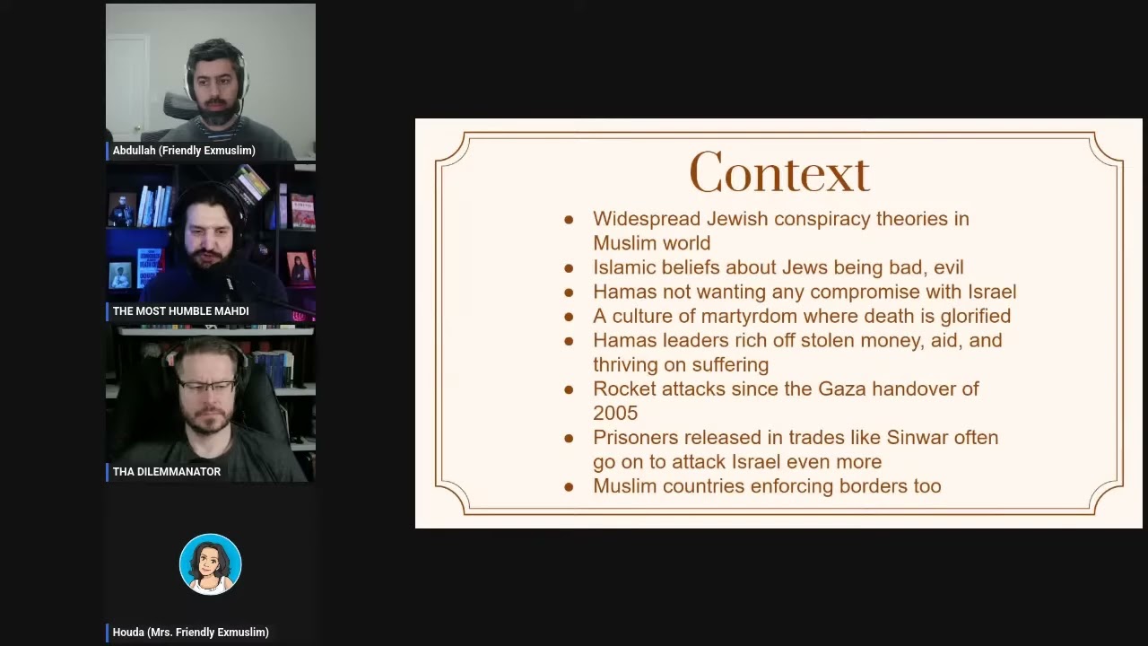 Live with Apostate Prophet and David Wood on Forced Conversions for Hamas Prisoners