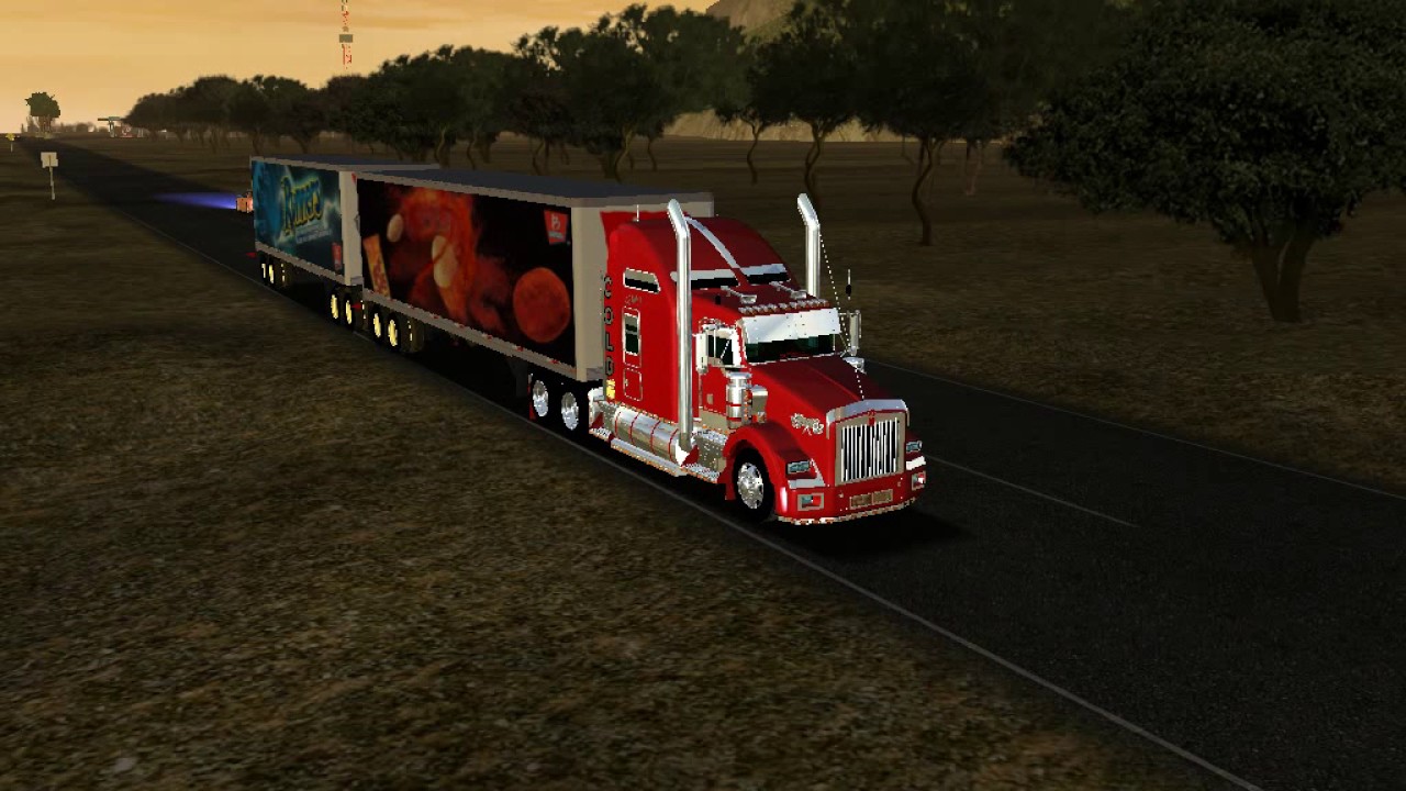 EL ZAINO Kenworth t800 Aerocab By Maury 18 Wos Haulin