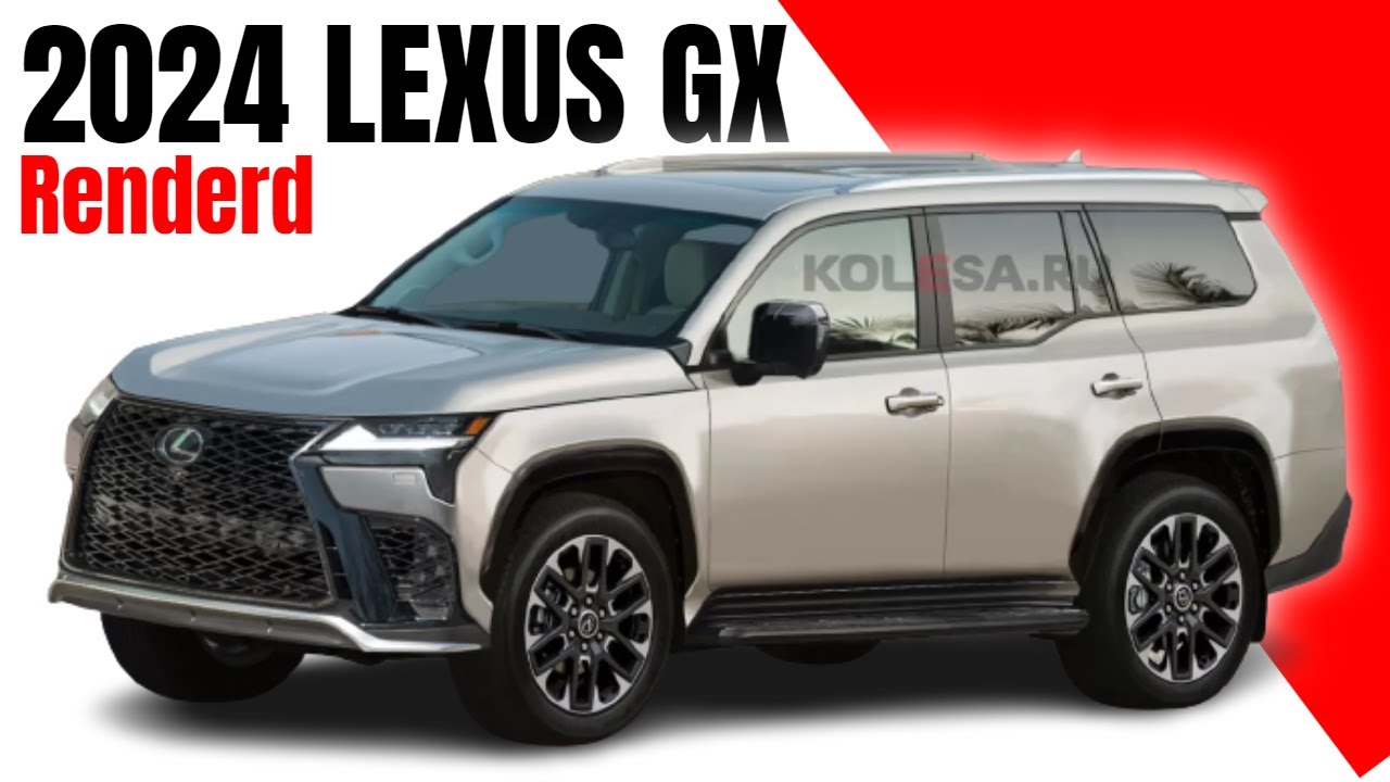 Fresh New 2024 LEXUS GX Renders