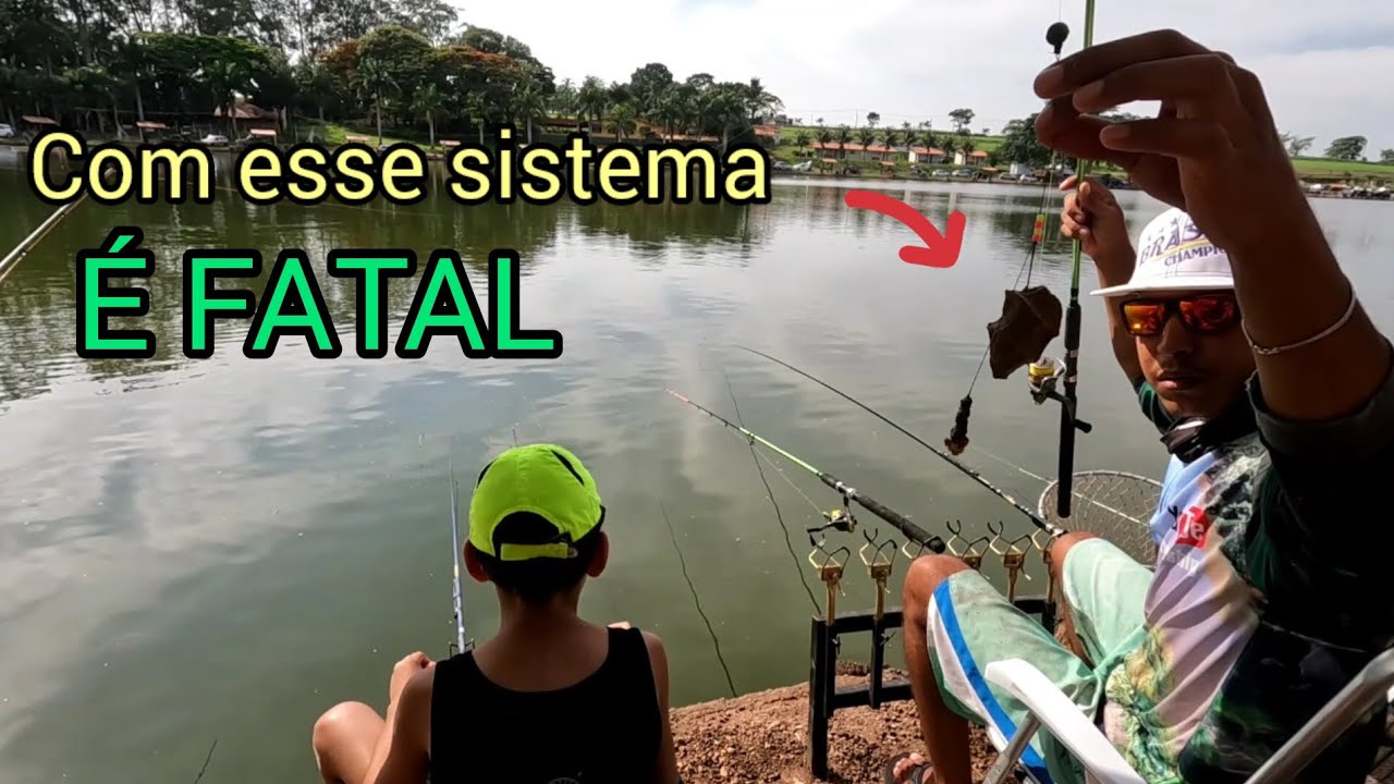 PESCARIA DE TILÁPIA E PACU NA DIÁRIA NO PESQUEIRO DO MARCO EM PAULÍNIA SP