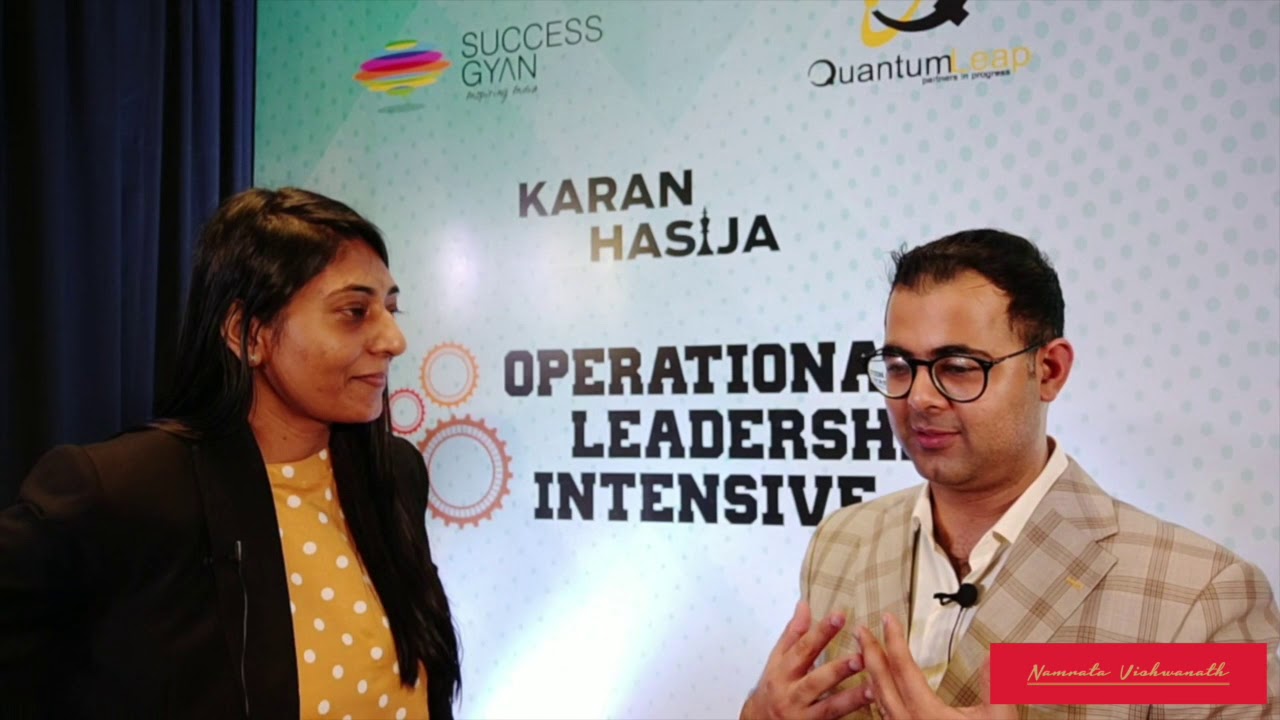 Leadership Interview #8 | Karan Hasija - India's Leading Business Coach | Namrata Vishwanath