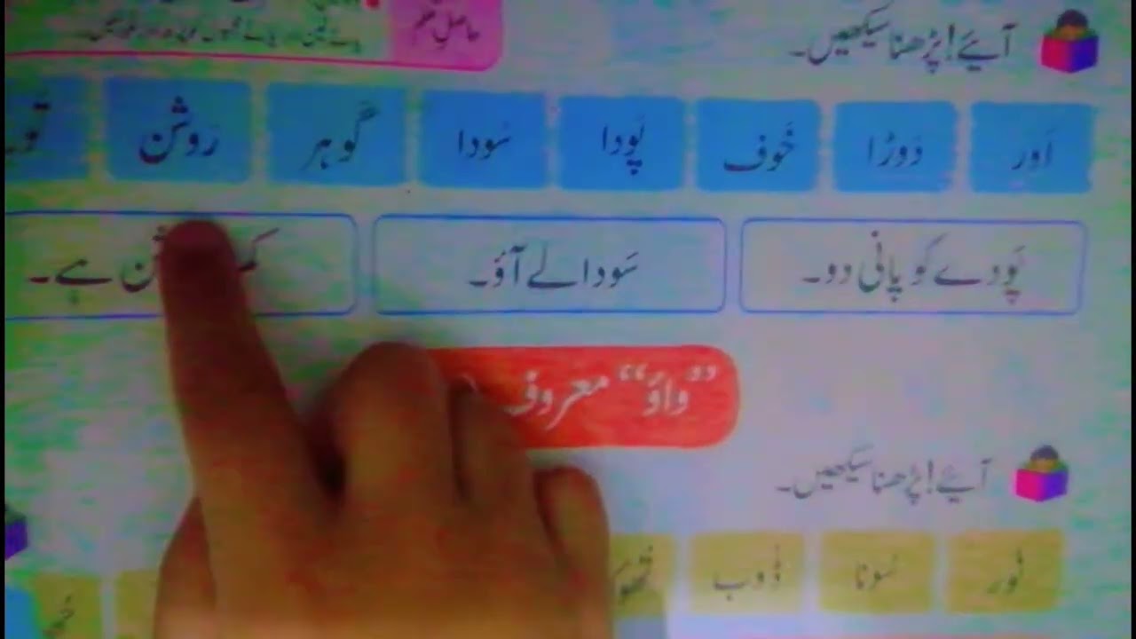 واولین واؤ (Vowel Waw) | Read & Pronunciation | Urdu Qaida for BeginnersVowel Waw Reading and