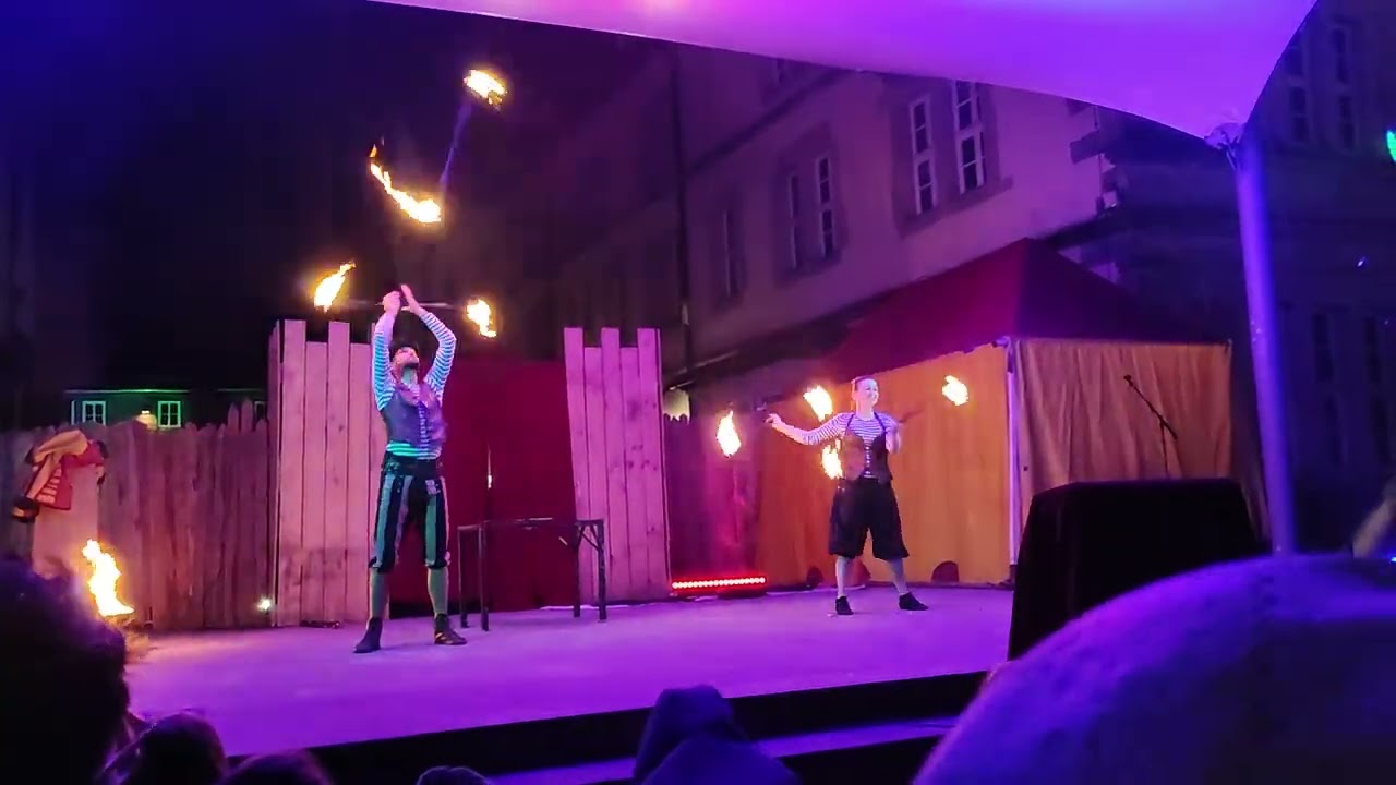 Tschechische Feuershow Chudadlow beim 