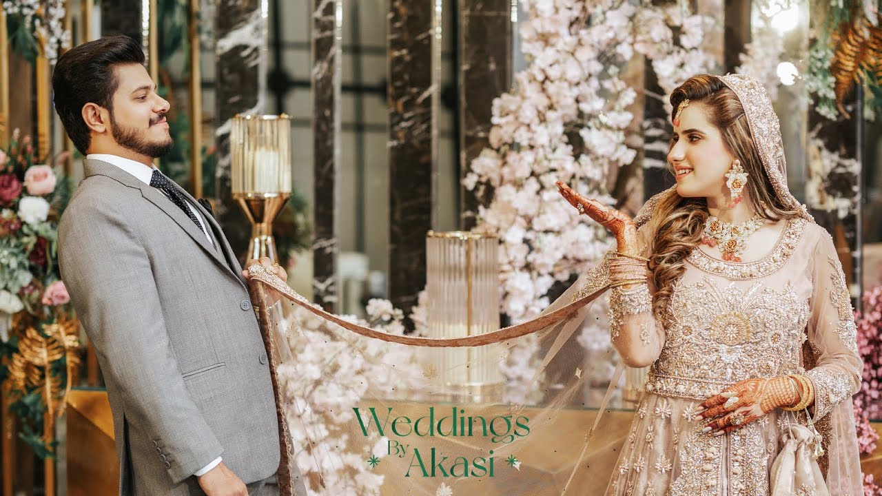 Saad & Sumbal | Walima Highlight | Lahore | Cinematic 4K | Pakistani Wedding | Akasi Studio