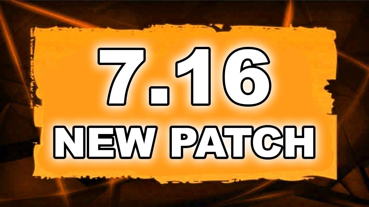 Dota 2 НОВЫЙ 7.16 ПАТЧ - ГЛАВНЫЕ ИЗМЕНЕНИЯ!