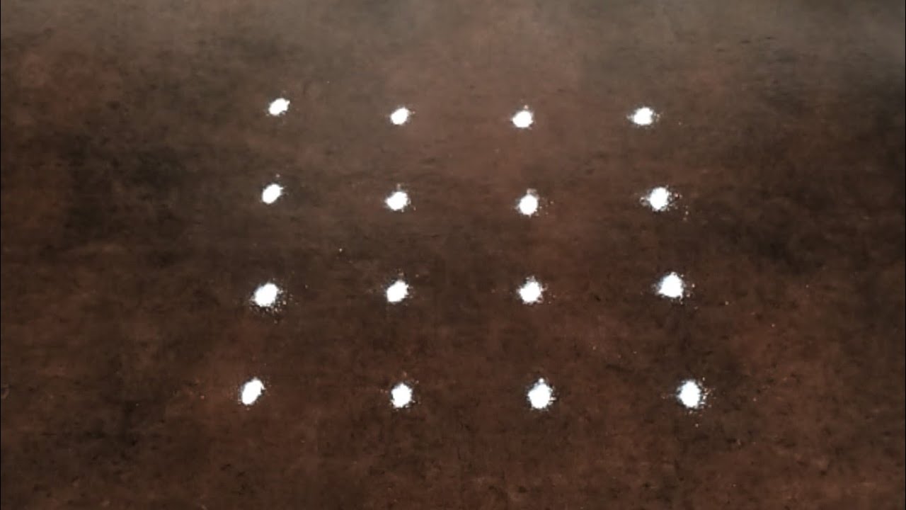 4×4 dots rangoli designs 🌷thipkyanchi rangoli🌷tradition rangoli designs 🌷daily use rangoli designs