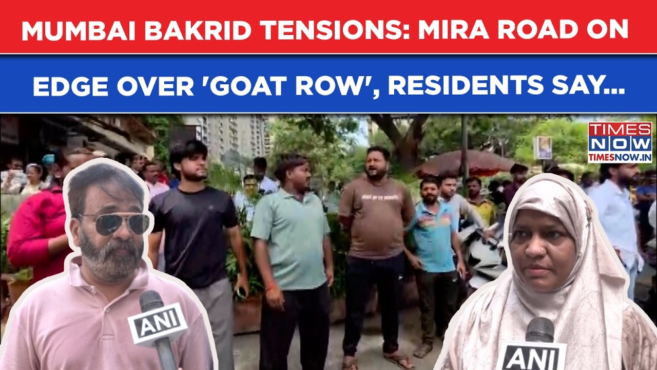 Mumbai Bakrid Tensions: Mira Road On Edge, Society Residents Say This As Goat Vs Pig Row Erupts