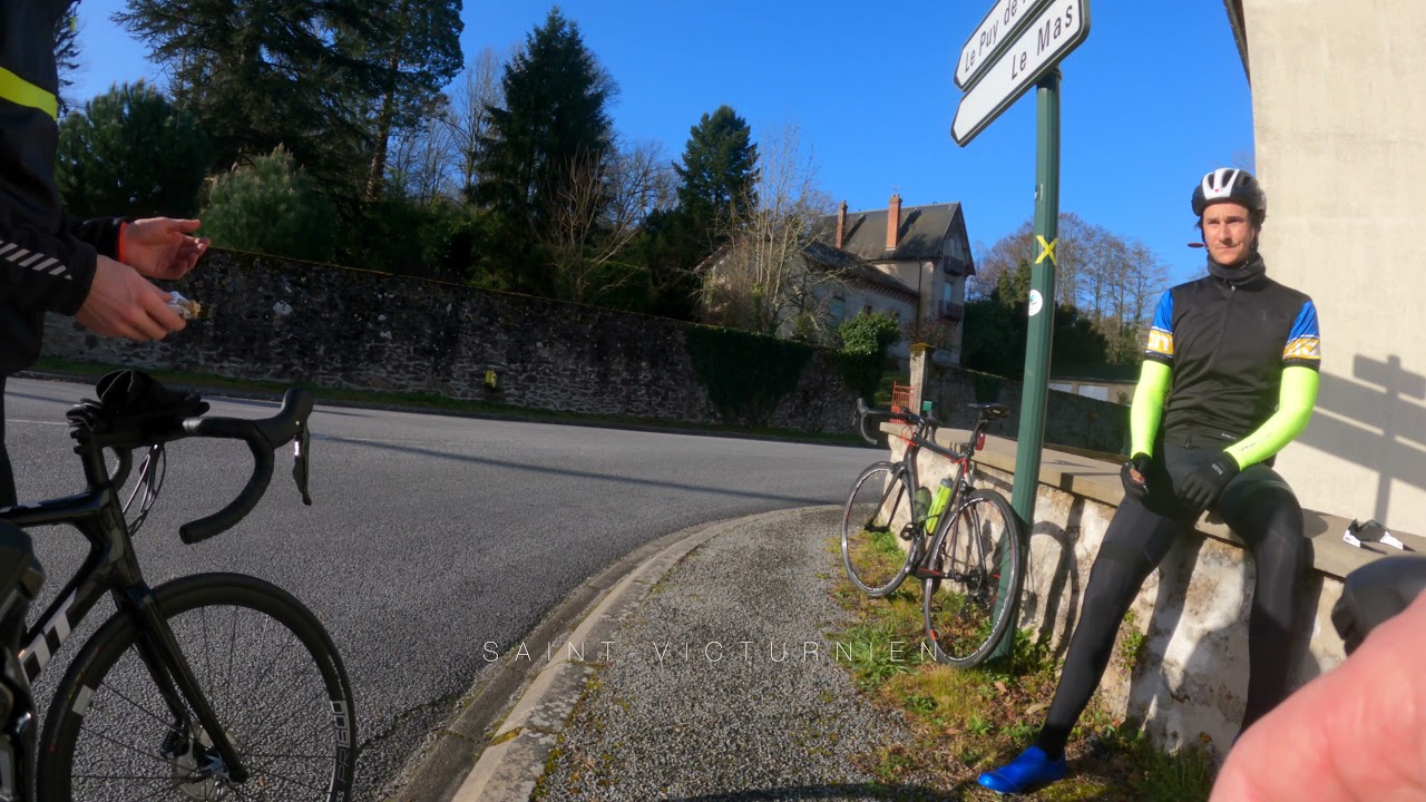 GoPro HERO 9 - Road bike - From Limoges to Saint-Junien - March 2021 - 4K