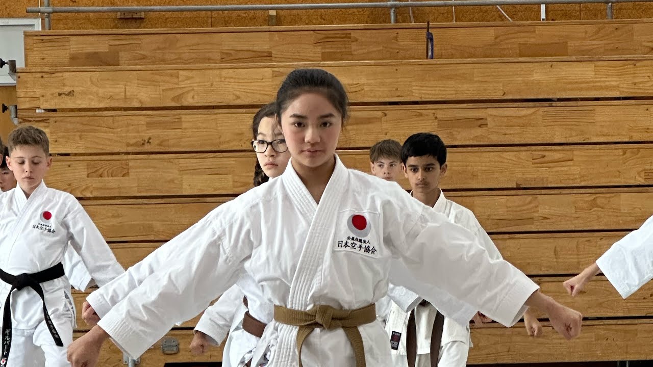 12 Yrs old girl | JKA Karate brown belt 1st kyu Grading