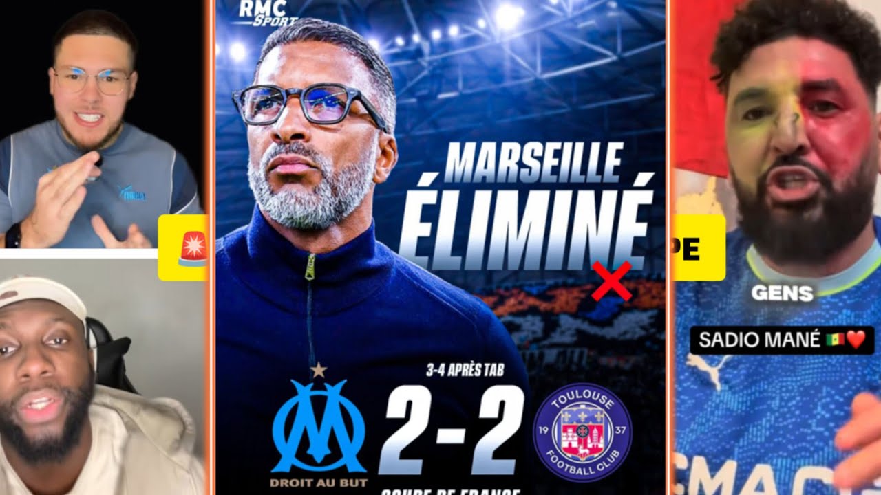 🚨😂 𝗟𝗘𝗦 𝗠𝗔𝗥𝗦𝗘𝗜𝗟𝗟𝗔𝗜𝗦 𝗦𝗢𝗡𝗧 𝗘𝗡 𝗗É𝗣𝗥𝗘𝗦𝗦𝗜𝗢𝗡...𝗨𝗡 𝗖𝗹𝗨𝗕 𝗤𝗨𝗜 𝗥𝗘𝗡𝗗 𝗠𝗔𝗟𝗔𝗗𝗘 