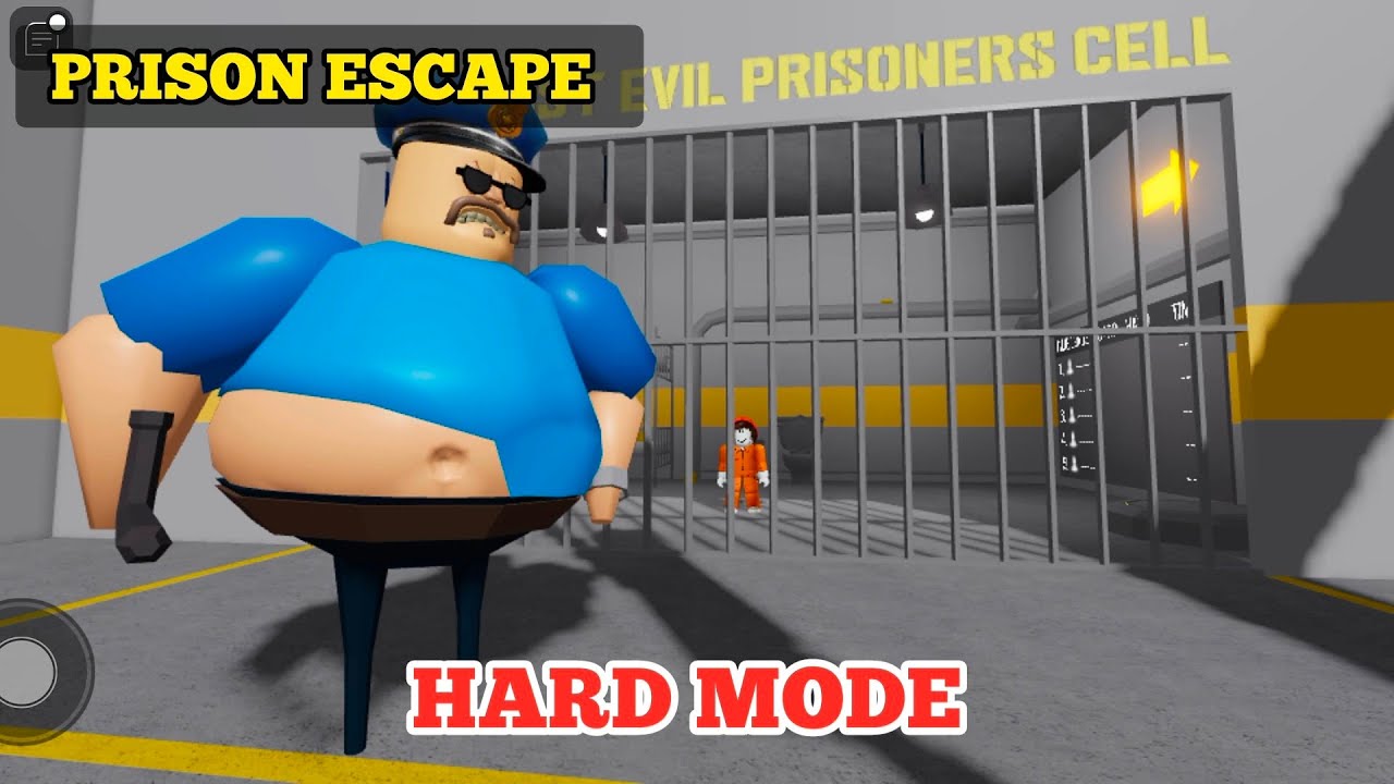 Prison Borry Escape (Obby) - NEW UPDATE PRISON ESCAPE  HARD MODE - ROBLOX