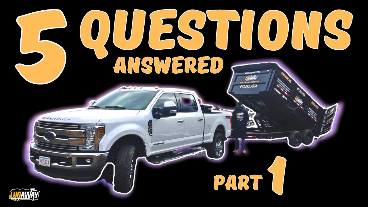 Junk Removal Questions Answered ▶︎ Part 1