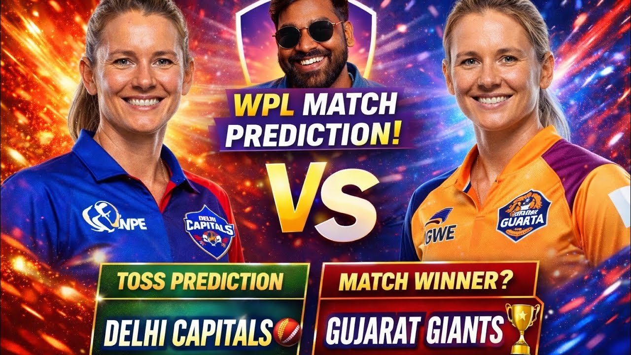 DC Women vs Gujarat Giants Women Prediction | Toss • Match Winner | WPL