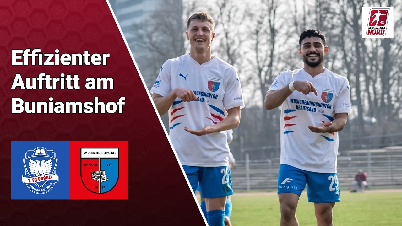 1.FC Phönix Lübeck - SV Drochtersen/Assel | Regionalliga Nord 25. Spieltag