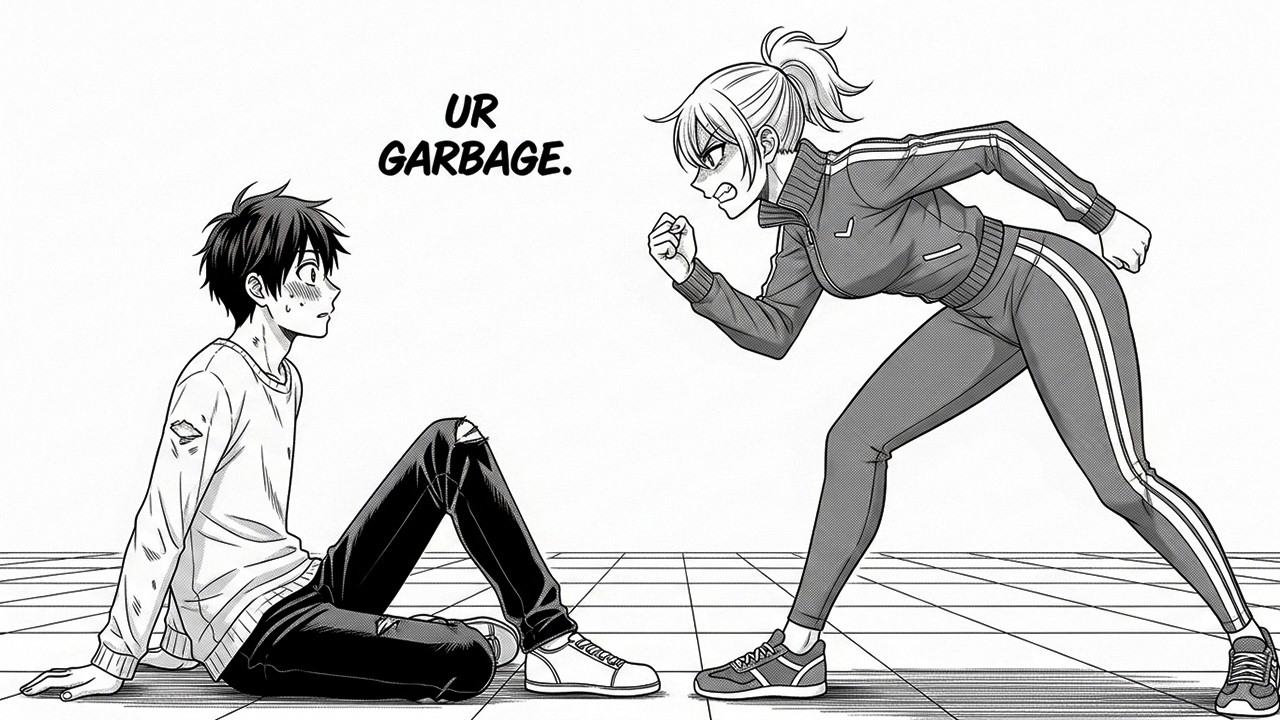 A Gyaru Confesses as a Punishment… But Falls in Love for Real || Manga Recap