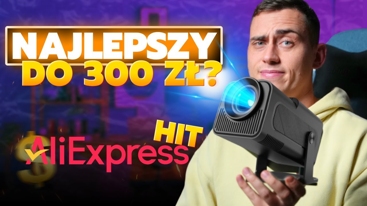 NAJLEPSZY PROJEKTOR do 300 zł?! Sprawdzam Magcubic HY320