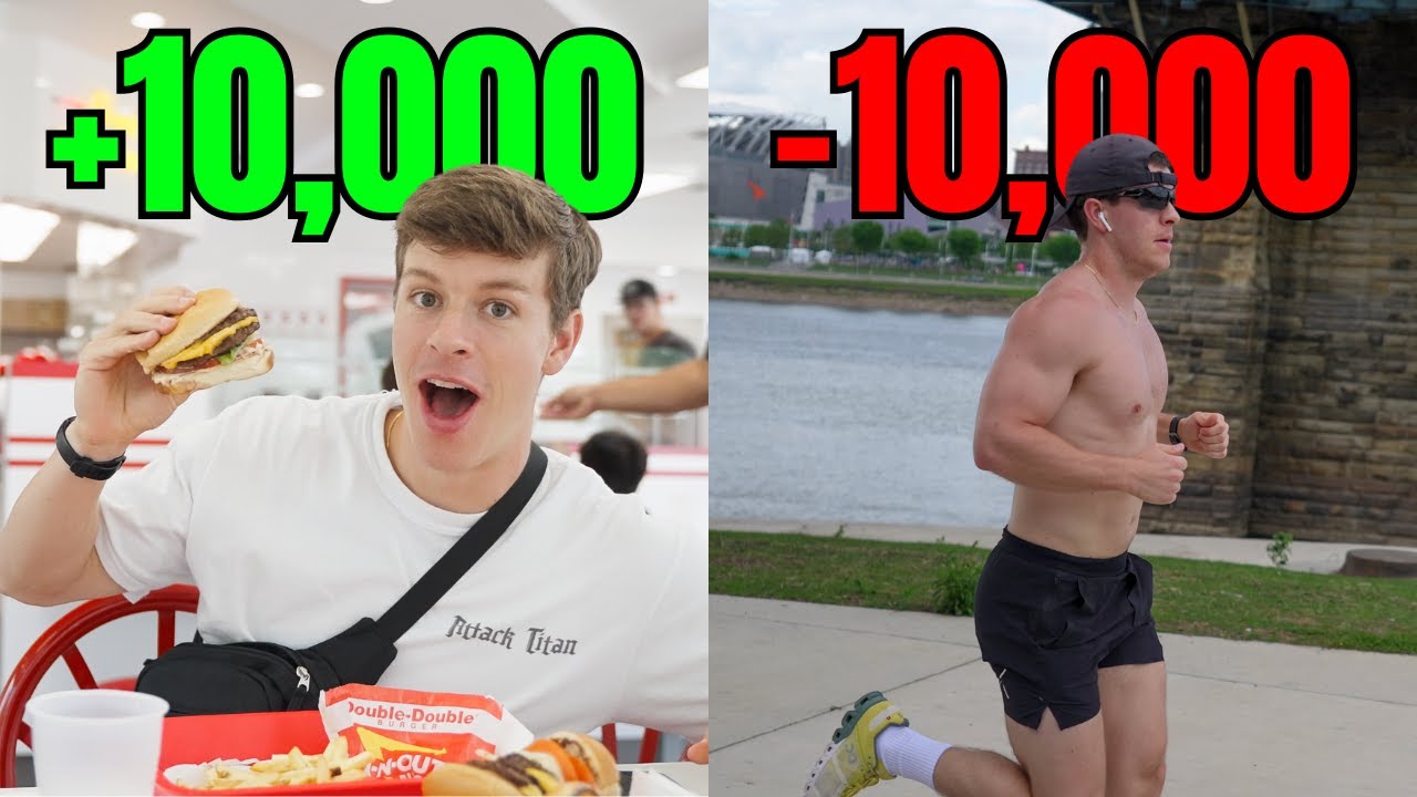 10,000 Calorie EAT & BURN Challenge