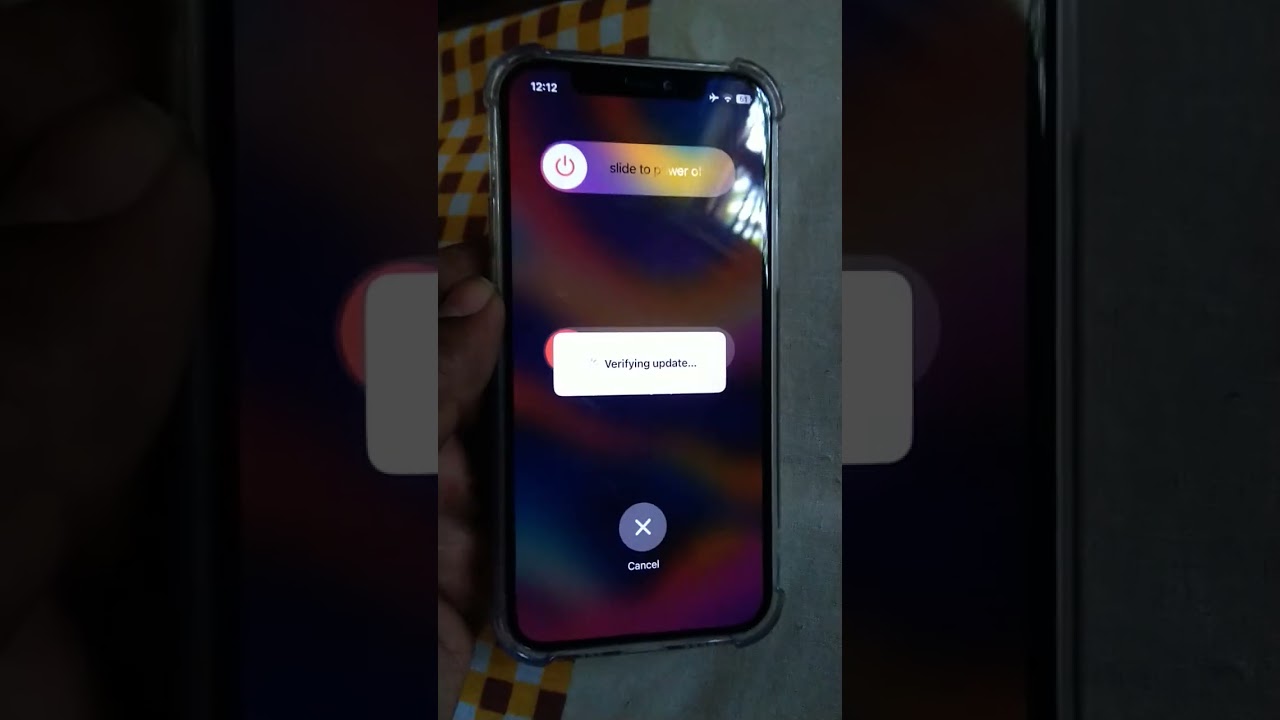 iphone 12 verifying update problem 🥲 #smartphone #iphone12 #iphone #update #iphoneupdate
