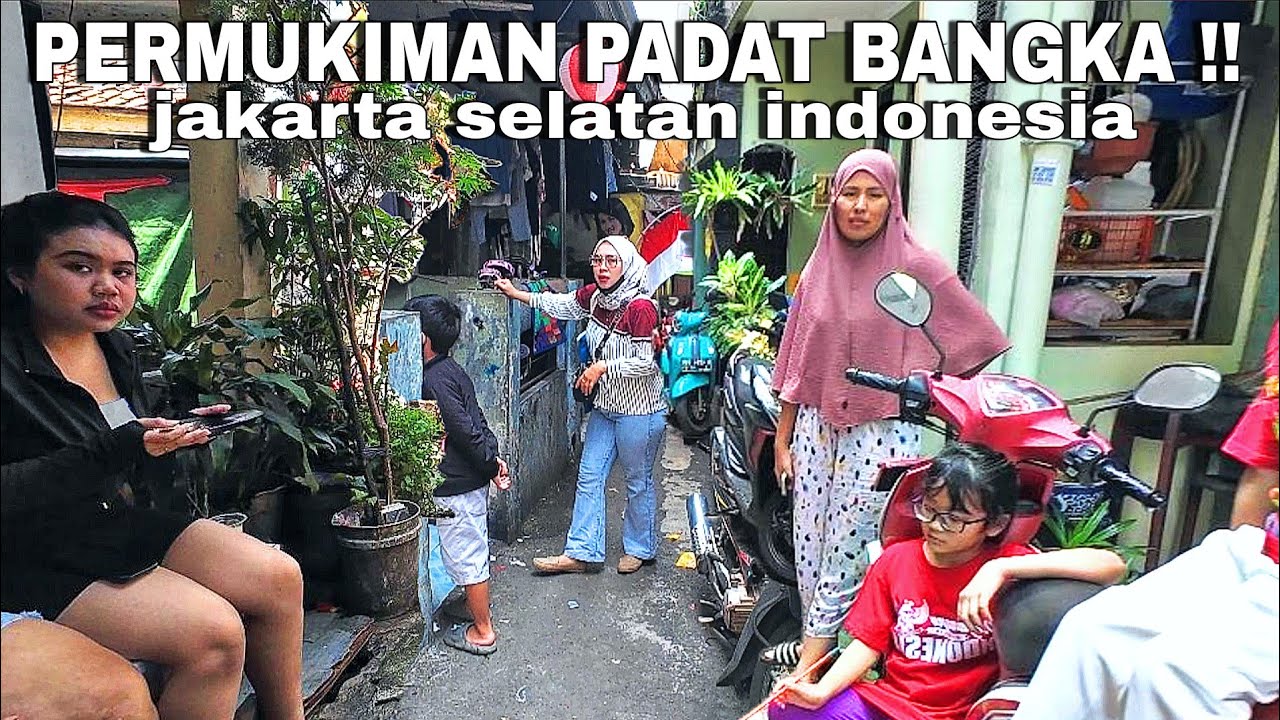 EXPLORE PERMUKIMAN PADAT PENDUDUK BANGKA JAKARTA SELATAN INDONESIA ! | real life in jakarta