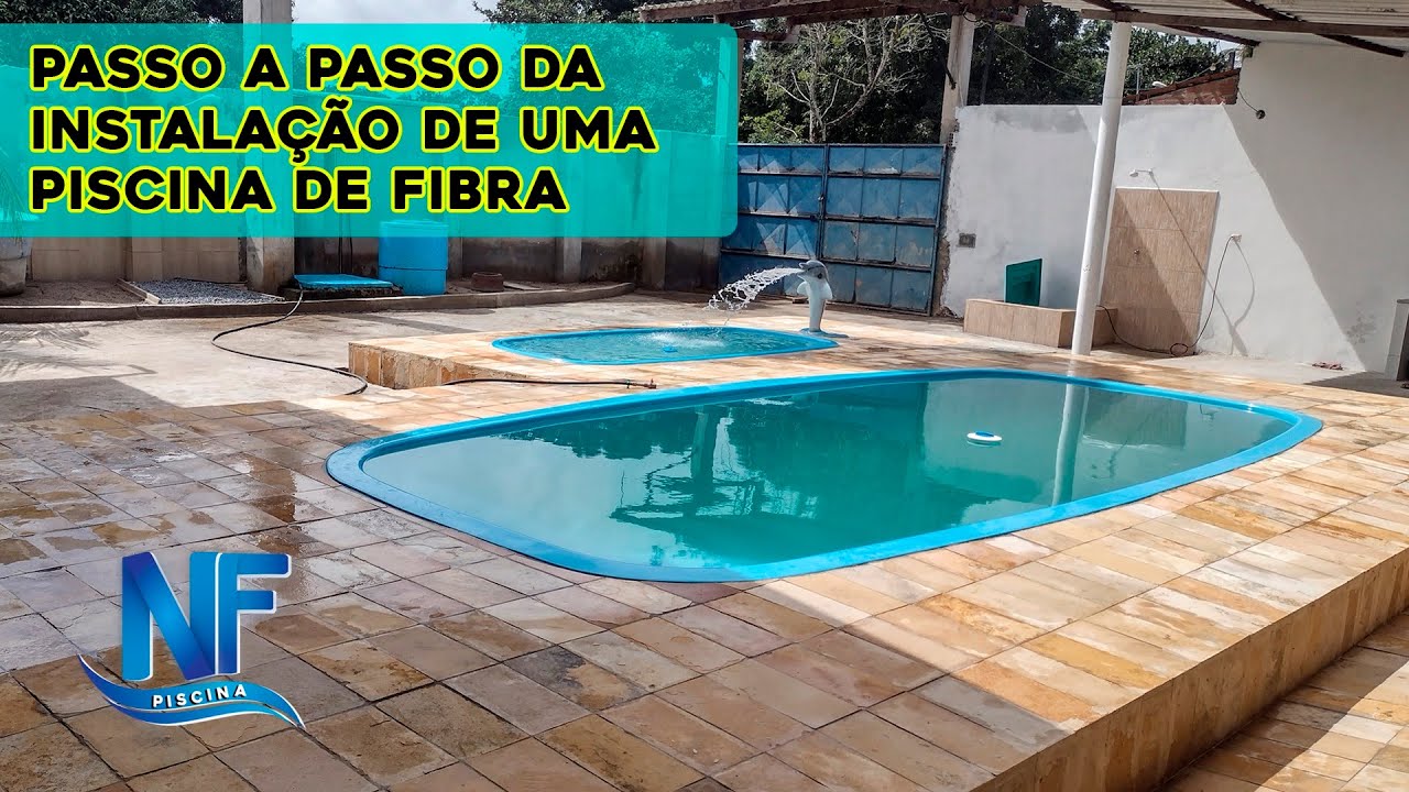 Passo a passo da INSTALAÇÃO DE UMA PISCINA DE FIBRA - #PISCINA #PISCINADEFIBRA #LAZERMEMCASA