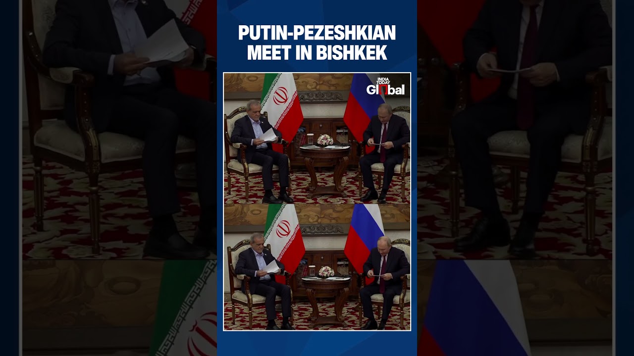 Putin-Pezeshkian Meet In Bishkek: Russia-Iran Ties In Focus | SCO Summit 2026