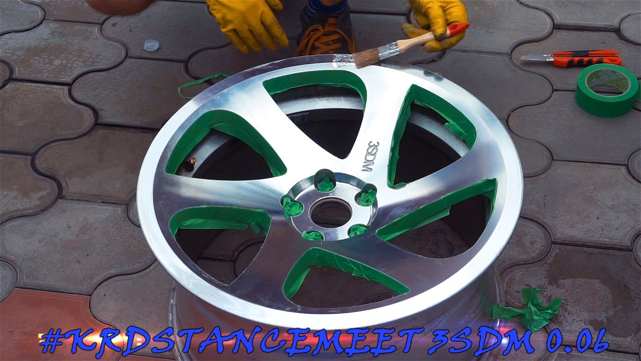 #krdstancemeet Полировка дисков 3sdm 0.06 wheels polishing. Подготовка к Grounded Event