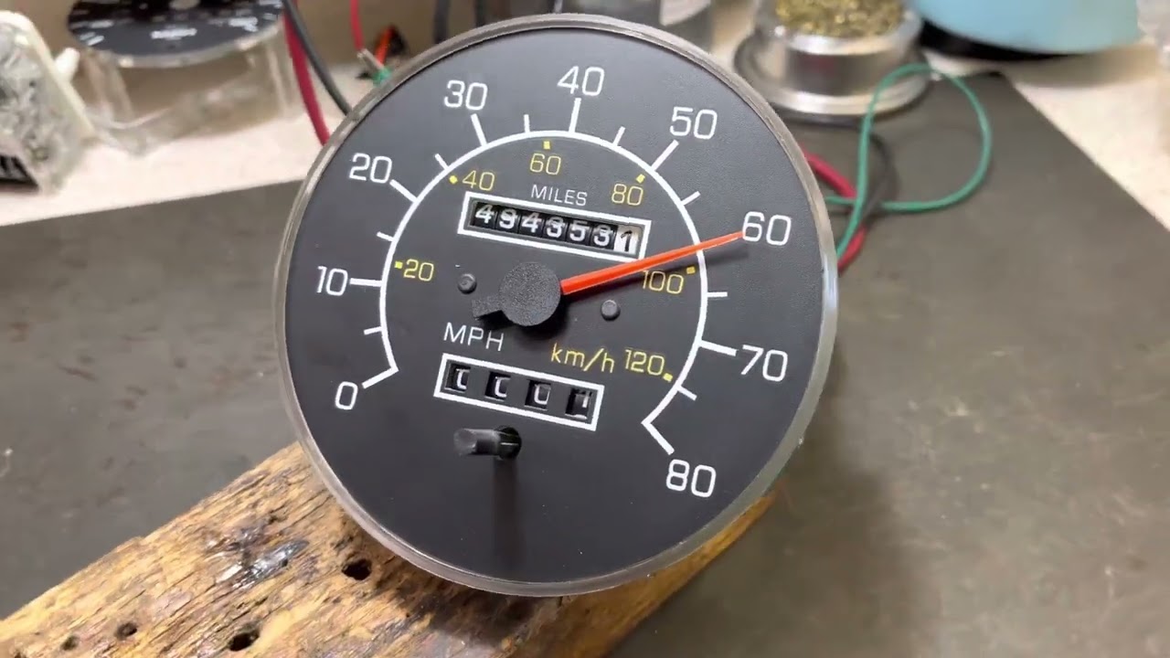 2006 Kenworth W900 speedometer test