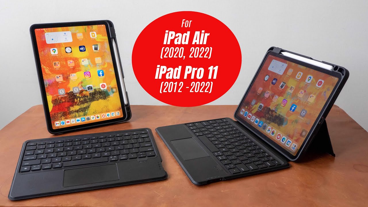 iPad Pro detachable keyboard case from Goojodoq