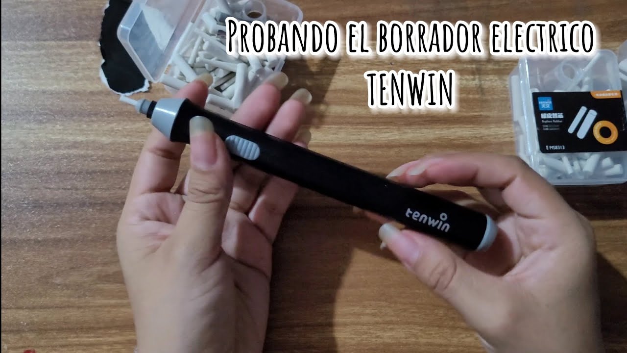Abriendo y Probando el Borrador Eléctrico 