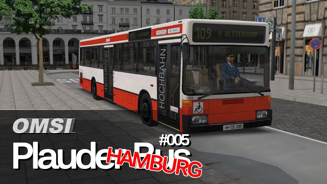 Hamburg Tag und Nacht Add-On - Linie 109 [005] ► OMSI Bus Simulator