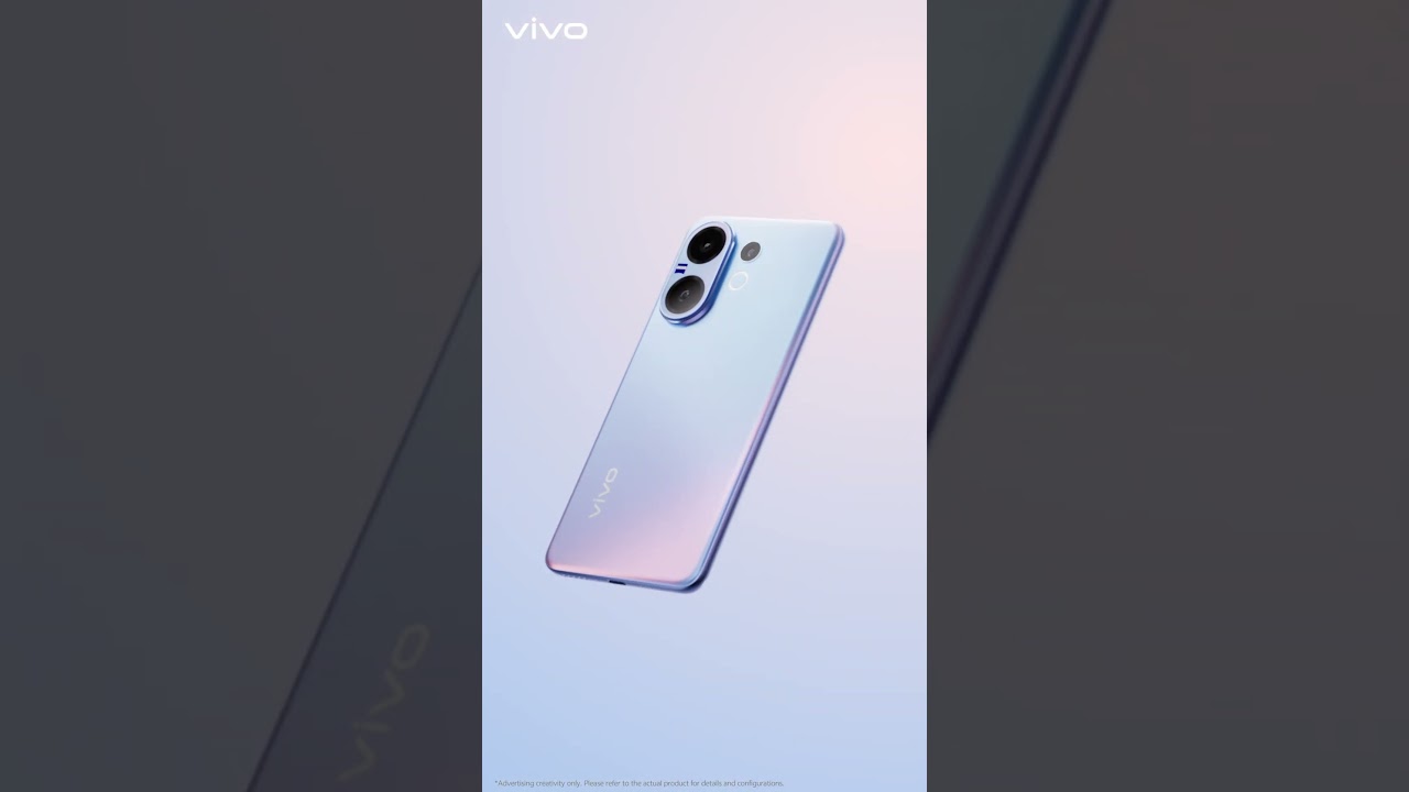 The vivo V60 is arriving in Summer Blue! 🩵